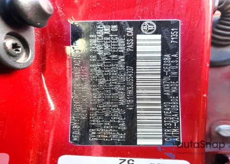 2018 Toyota Camry L из США, поврежденный, VIN 4T1B11HK9JU554337